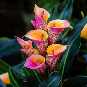 Калла Оникс купить по цене от 450р. в интернет-магазине «Посадика» с доставкой почтой в в Ачинске и по всей России – [изображение №1].